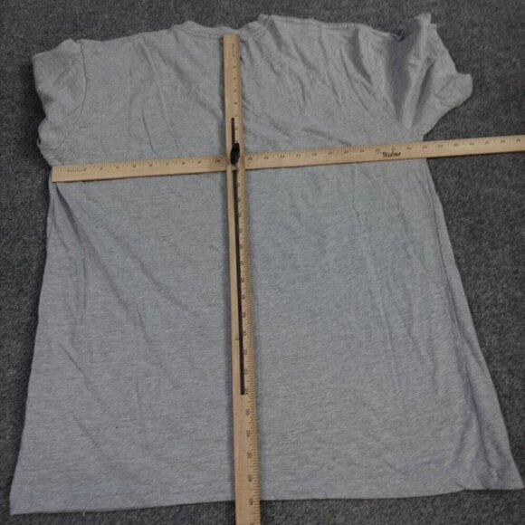 Extracurricular Mens T-shirt XL Gray Embroidered Golf Clubs Magic Mushrooms - Picture 5 of 7